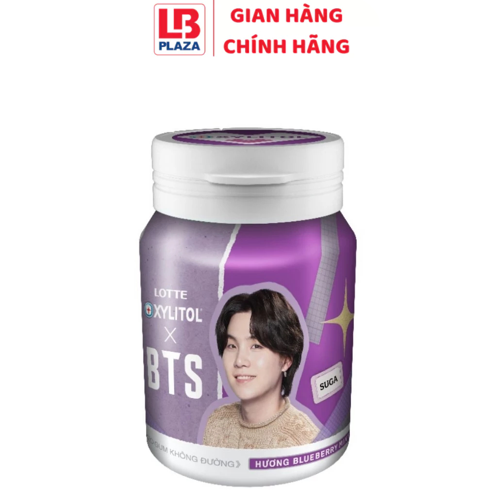 Lọ Xylitol 58g Blueberry Mint