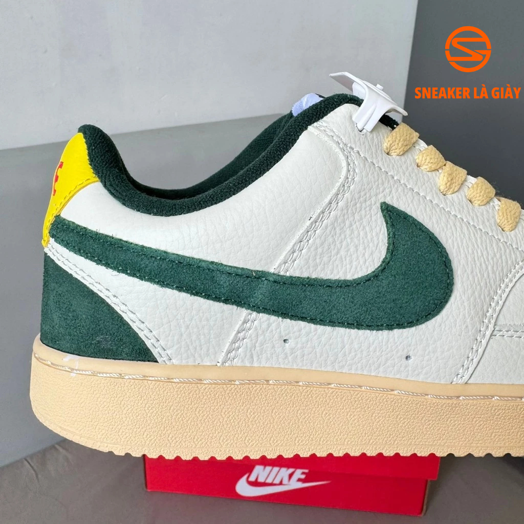 Giày Court Vision Low Sail Pro Green Yellow FD0320-133 - Fullbox BẢN CAO CẤP