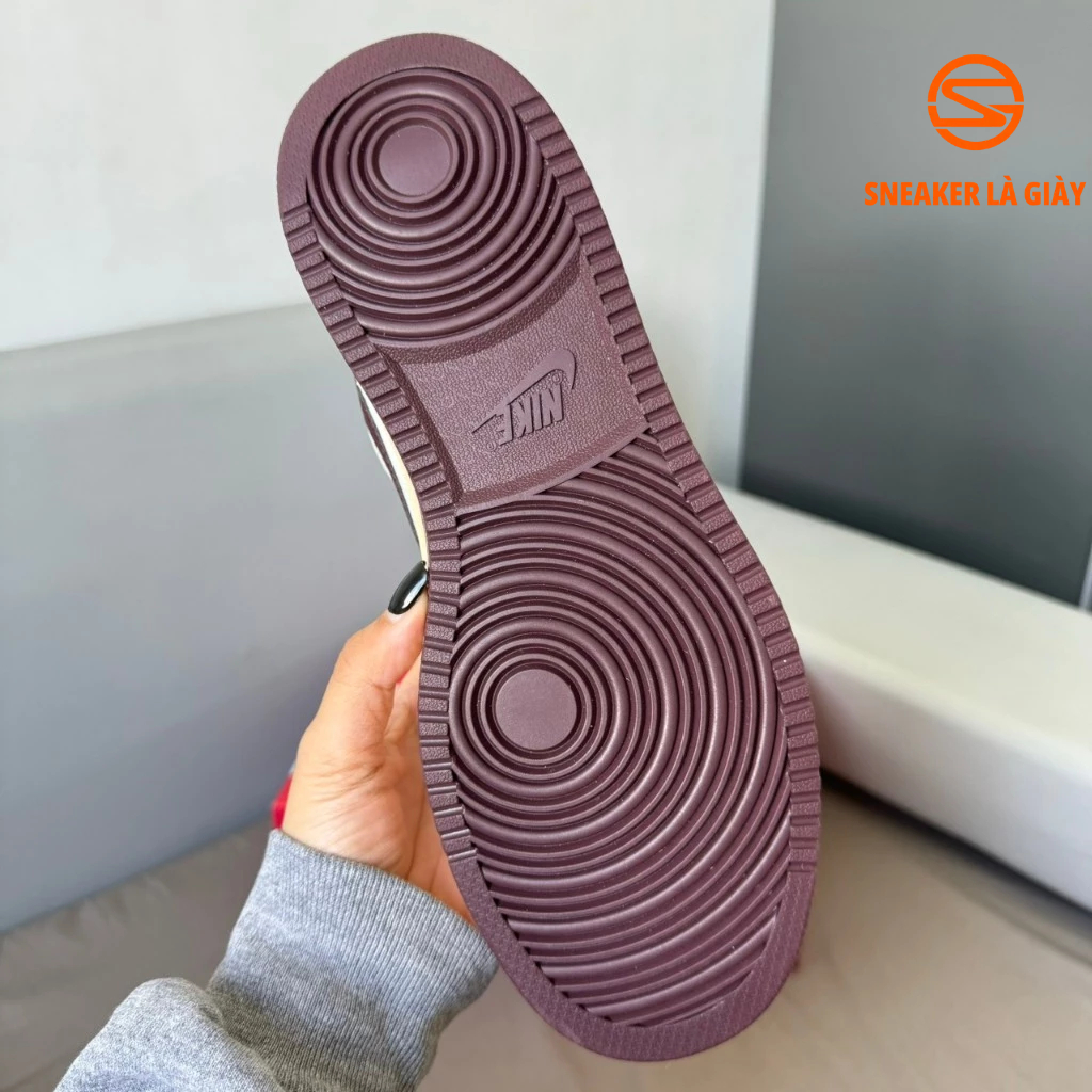 Giày Court Vision Low ‘White Red Gold’ DH3158-106 - Fullbox BẢN CAO CẤP