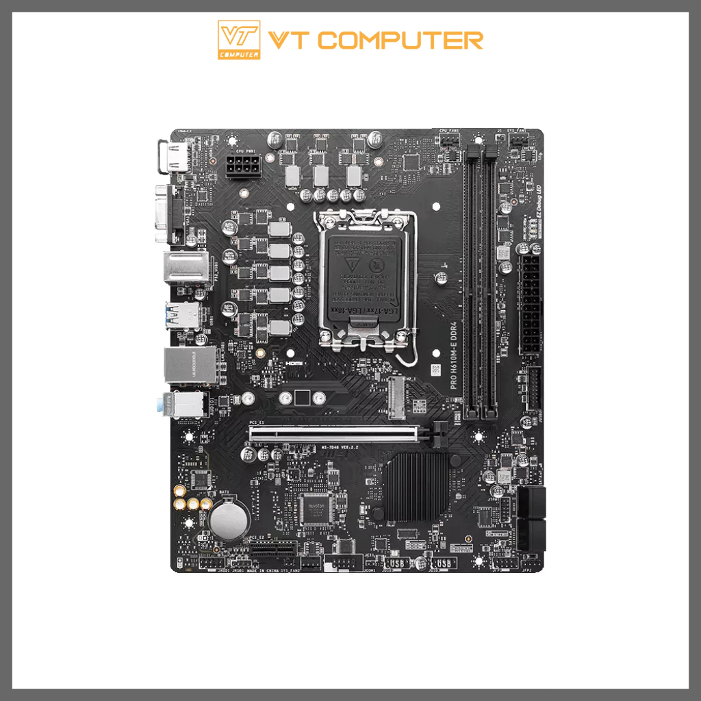 Bo Mạch Chủ MSI Pro H610M-E Pro / DDR4 / Socket 1700 / Bảo Hành 36 Tháng | BigBuy360 - bigbuy360.vn