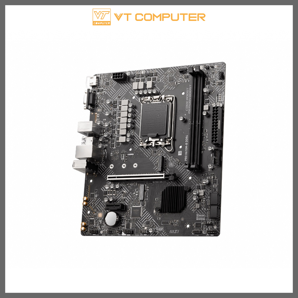 Bo Mạch Chủ MSI Pro H610M-E Pro / DDR4 / Socket 1700 / Bảo Hành 36 Tháng | BigBuy360 - bigbuy360.vn