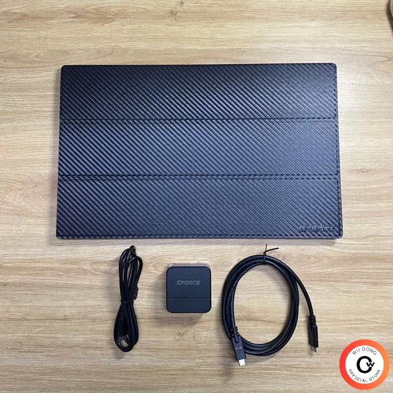 Màn Hình Di Động CFORCE 15.6 inch FullHD 144hz/ 60hz kèm bao da cao cấp. Cổng kết nối Type + HDMI