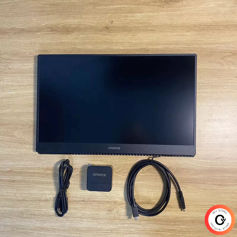 Màn Hình Di Động CFORCE 15.6 inch FullHD 144hz/ 60hz kèm bao da cao cấp. Cổng kết nối Type + HDMI