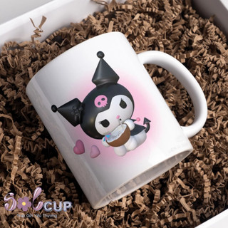 Cốc Sứ Uống Nước Hình KOROMI, Ly Sứ Bát Tràng Decor Dễ Thương, Dung Tích 400ml 8 Mẫu Tùy Chọn Solcup