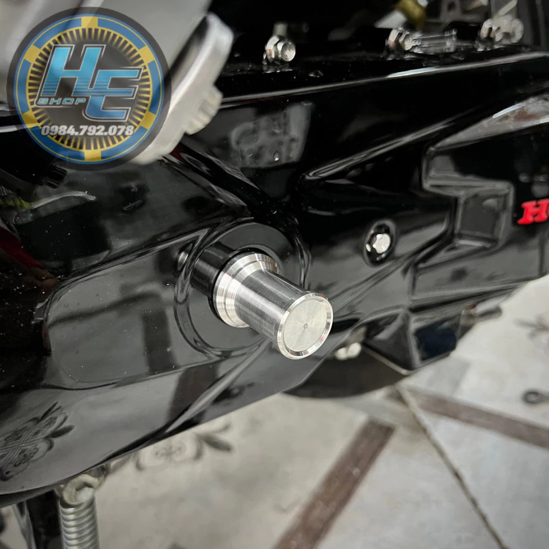 Chụp Cốt Giò Đạp Honda Inox 304 CNC Mẫu Classic Hàng Cao Cấp