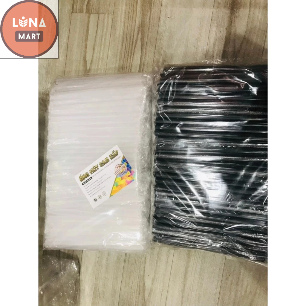 10 Túi ống hút trà sữa Cao Cấp màng bọc OTP