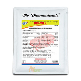 Sữa bột BIO Milk cho thú cưng - gói 100g