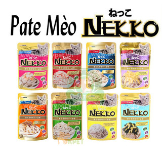 Pate gói Nekko 70g cho mèo nhiều vị - chính hãng nhập Thailand