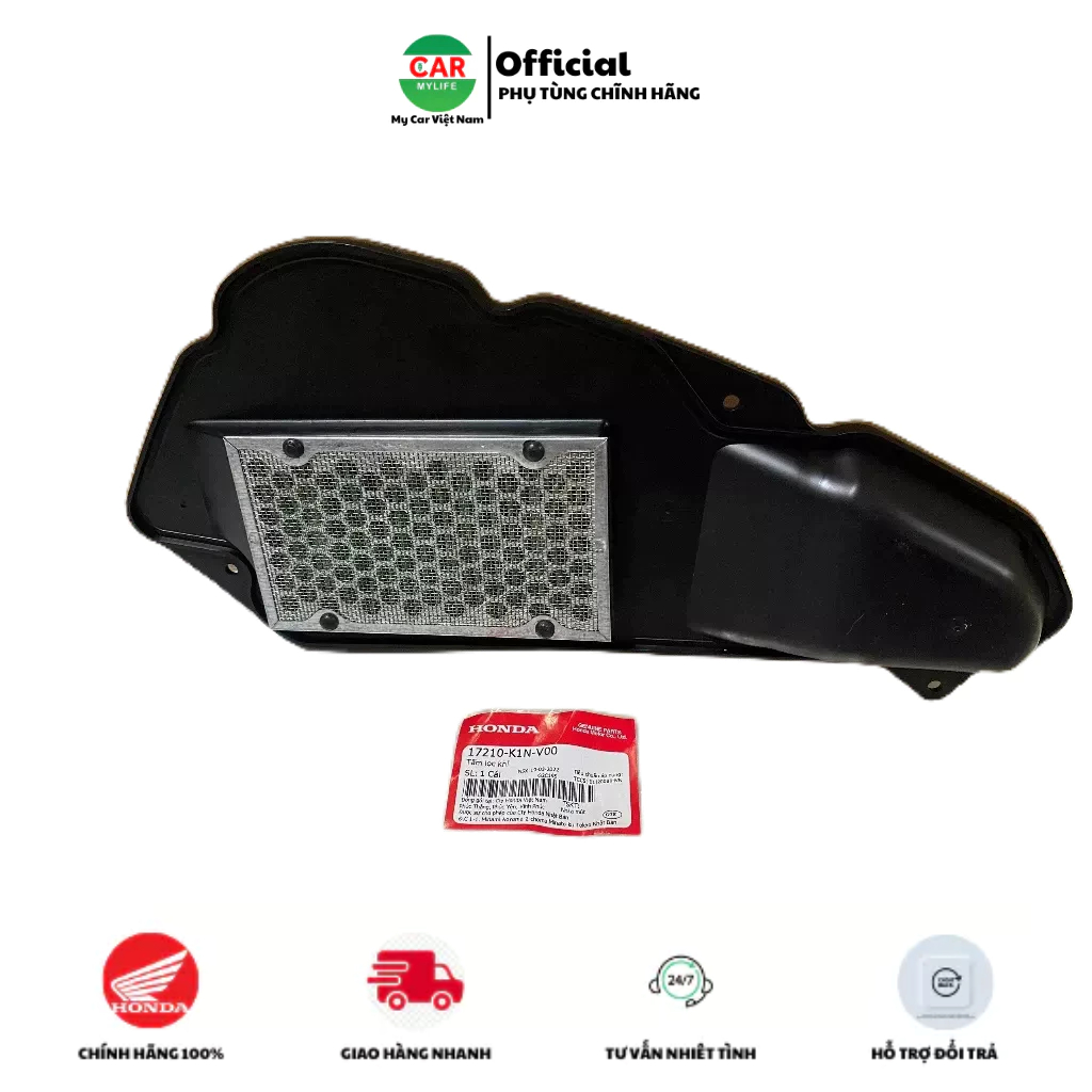 Lọc gió xe máy - tấm lọc khí HONDA SH MODE 125 năm 2021-2022-2023. Mã SP 17210K1NV00