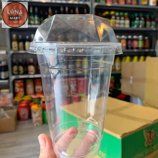 500 CỐC PP500ML DẦY KÈM NẮP ( NẮP CẦU, NẮP PHẲNG CAO, NẮP LIM CƯƠNG)