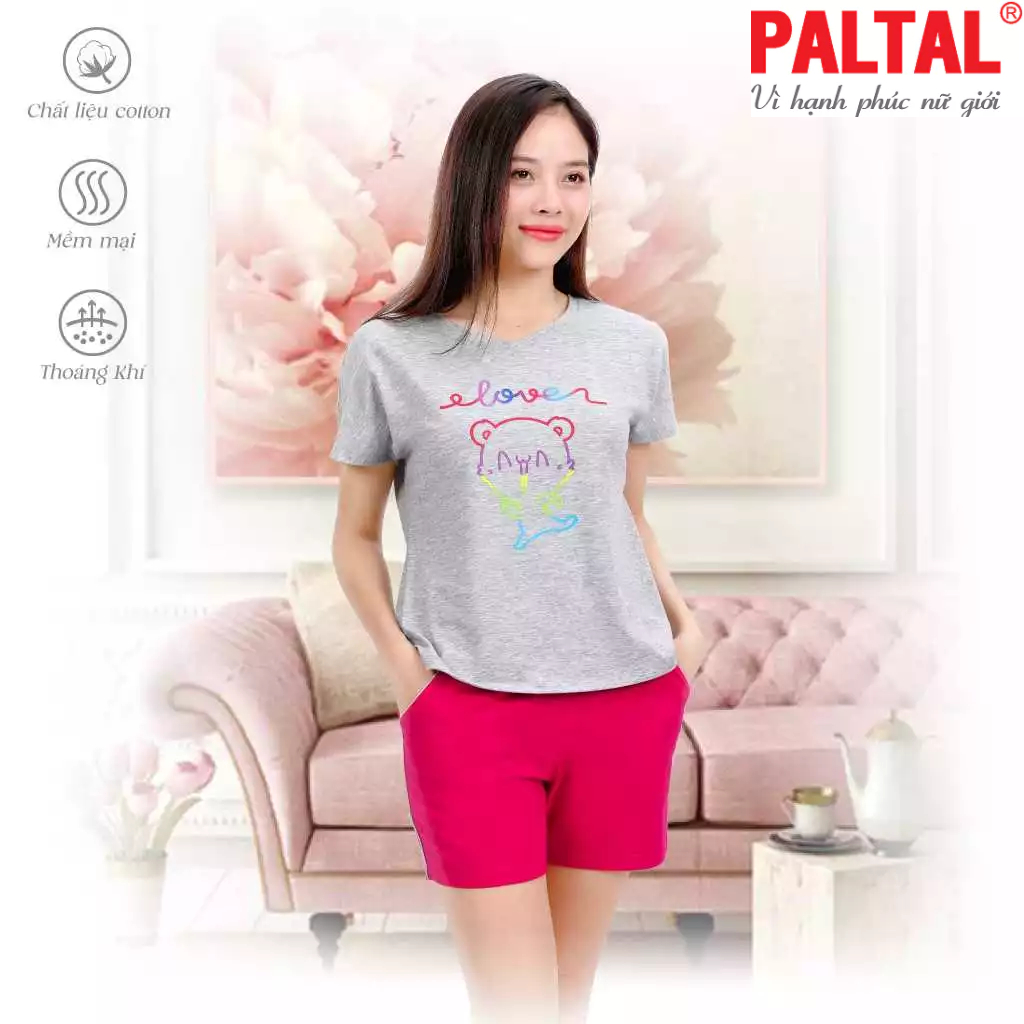 Bộ đùi 195p 5180 tay ngắn cotton