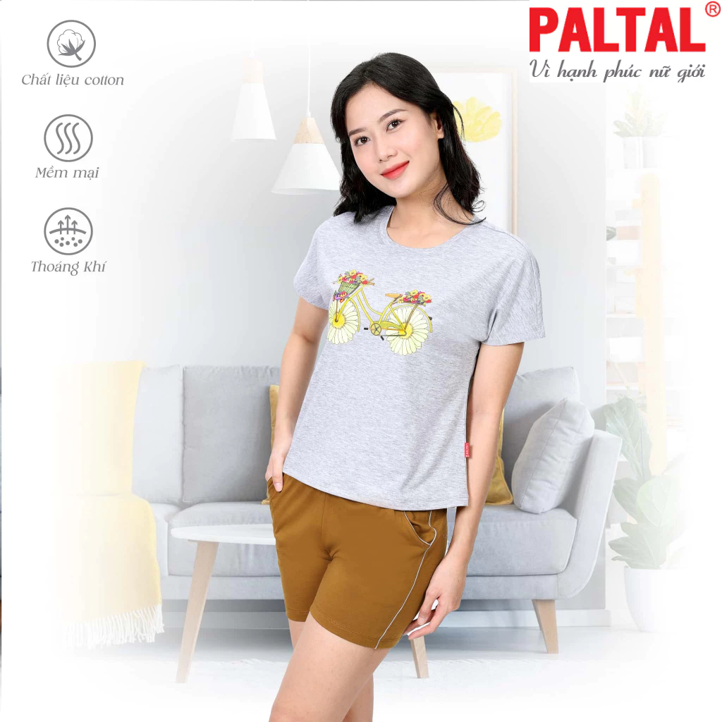 Bộ đùi 195p 5175 tay ngắn cotton