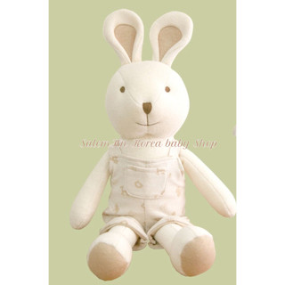 Thỏ bông 50cm organic johnntree xuất xứ Hàn Quốc