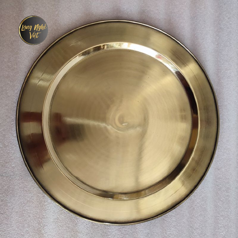 Mâm đồng ăn cơm ,mâm trưng bày hoa quả bằng đồng vàng cao cấp