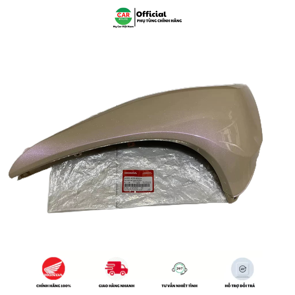 Cánh yếm bên phải - bửng yếm HONDA SH MODE năm 2013-2015-2016-2018 màu Vàng nhạt. *YR299P* 64301K29900ZA