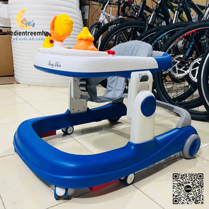 Xe Tập Đi Chữ U Có Nhạc Tháo Rời Thành Bàn Ăn, Có Thể Điều Chỉnh Cao Thấp