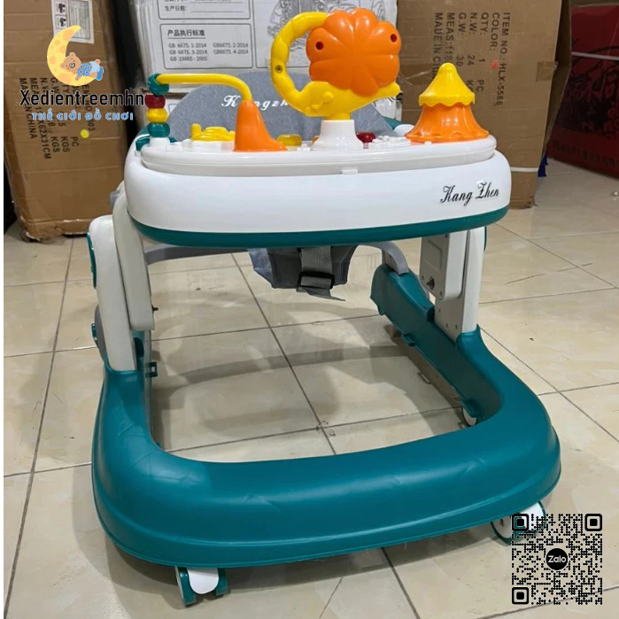 Xe Tập Đi Chữ U Có Nhạc Tháo Rời Thành Bàn Ăn, Có Thể Điều Chỉnh Cao Thấp