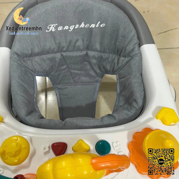 Xe Tập Đi Chữ U Có Nhạc Tháo Rời Thành Bàn Ăn, Có Thể Điều Chỉnh Cao Thấp