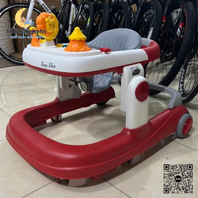 Xe Tập Đi Chữ U Có Nhạc Tháo Rời Thành Bàn Ăn, Có Thể Điều Chỉnh Cao Thấp