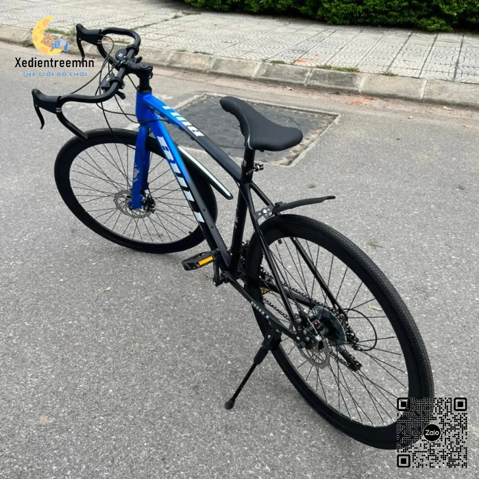 Xe Đạp Tay Cong BULL C400 Mẫu Mới 2023 Khung Nhôm, Bộ Đề Shimano Chính Hãng, Vành 700C Thể Thao, Đùi Đĩa PROWHEEL
