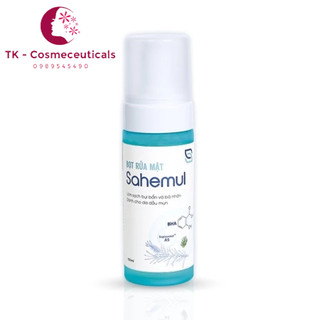 Bọt rửa mặt sahemul làm sạch sâu, dịu nhẹ cho dầu mụn - 150ml