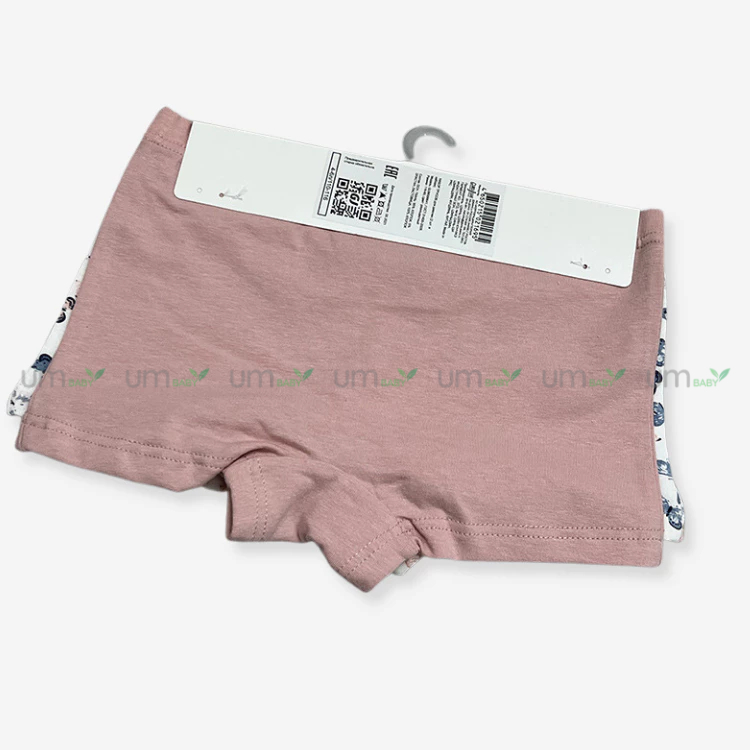 Set 2 cái Quần chip đùi bé gái xuất dư Gee Jay 2-4y cotton mềm thoáng khí