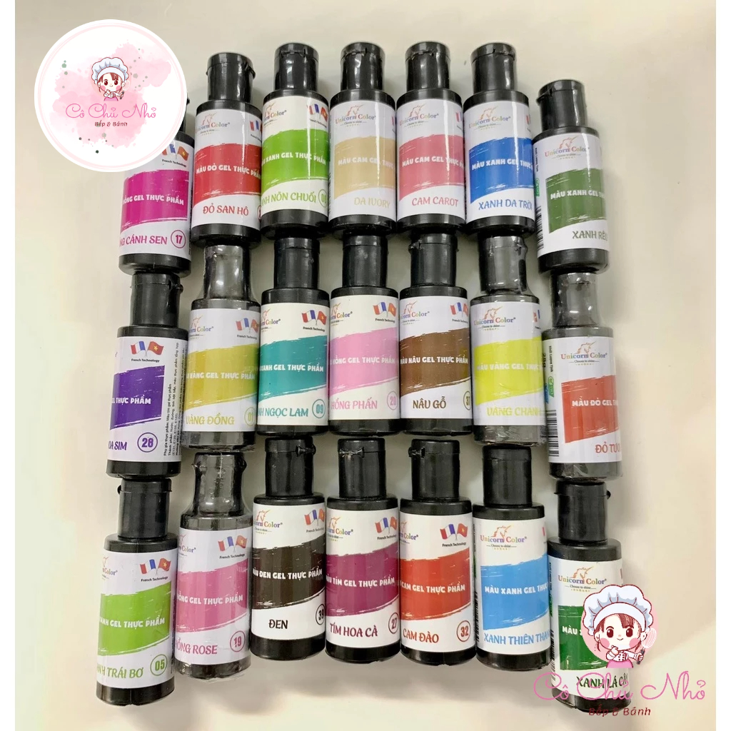 Màu Gel thực phẩm Unicorn 28 gram