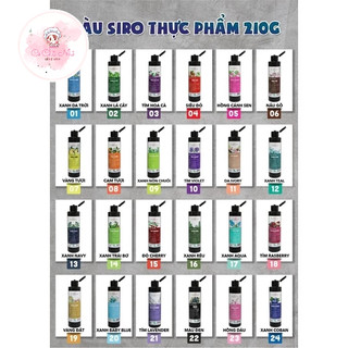 Màu nước thực phẩm UNICORN 210gr