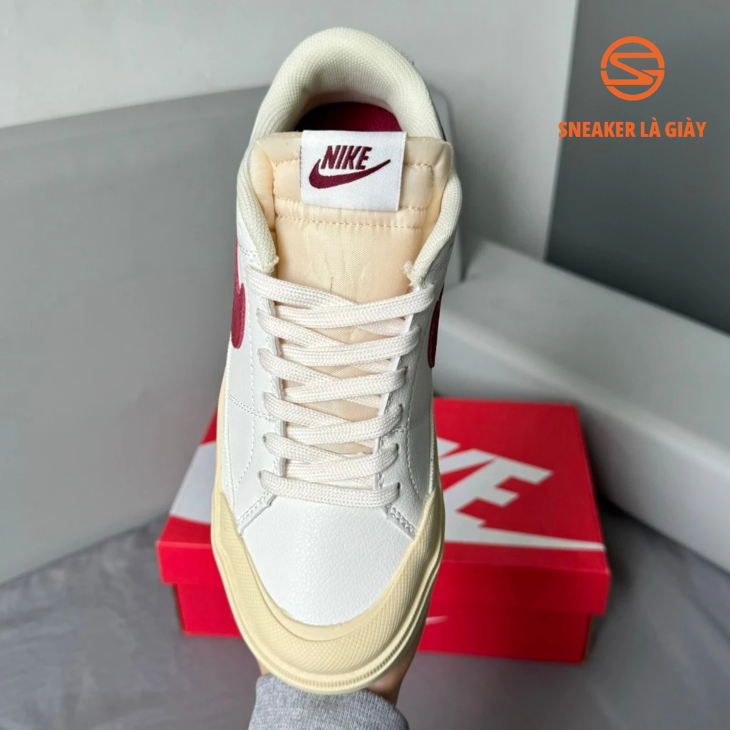 Giày sneaker Court Legacy Lift Low Sesame DZ4766-133 - FULLBOX