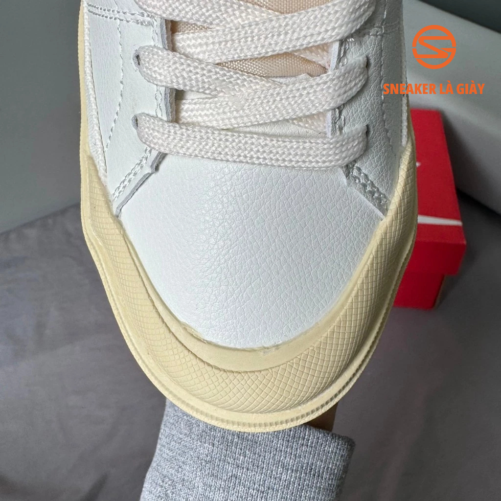 Giày sneaker Court Legacy Lift Low Sesame DZ4766-133 - FULLBOX