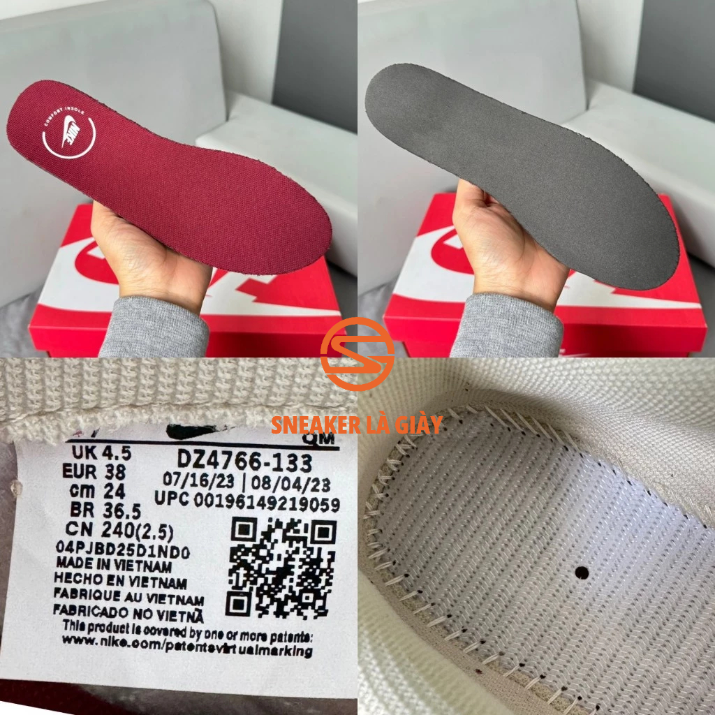 Giày sneaker Court Legacy Lift Low Sesame DZ4766-133 - FULLBOX