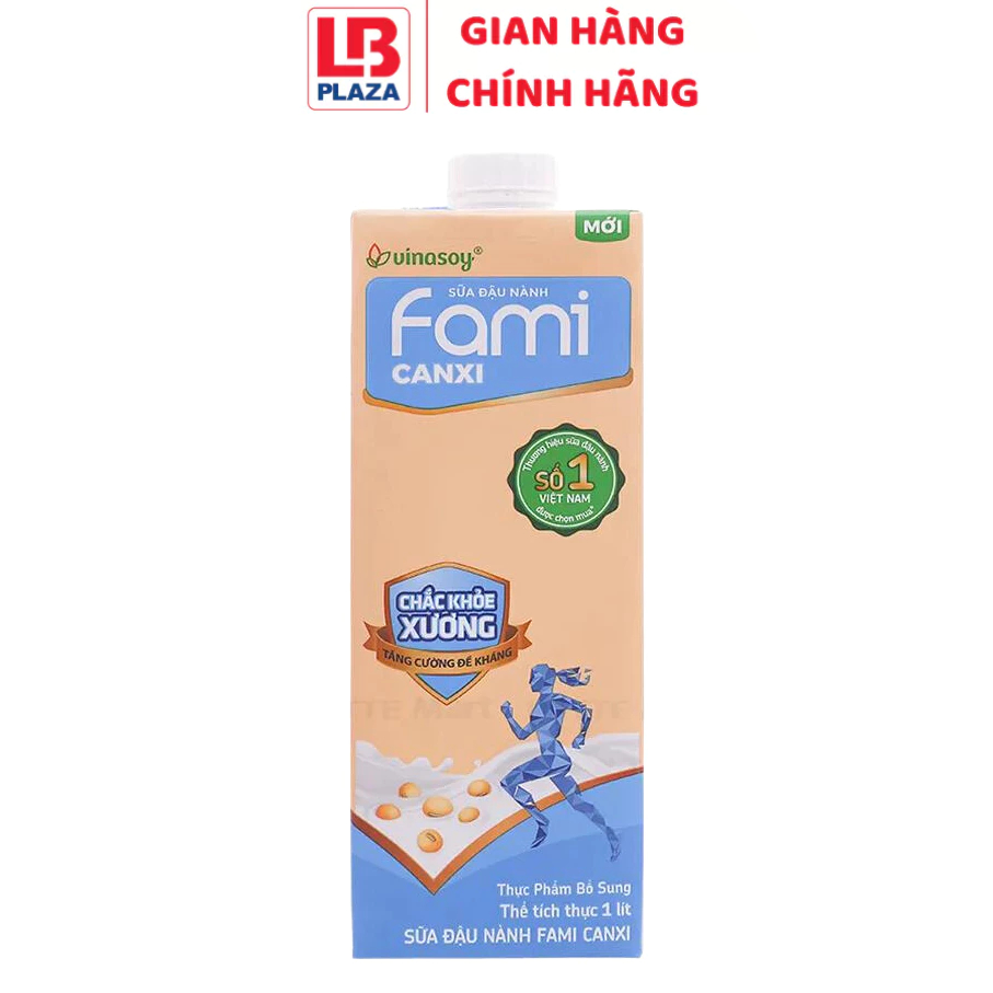 Sữa Fami canxi 1L