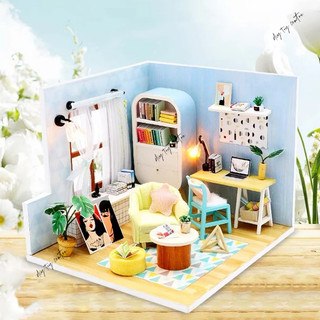 Tuyển tập các Mô hình đồ chơi sáng tạo DIY Phòng Búp Bê mini thủ công tự làm lấy bằng gỗ thiết kế Căn Phòng Mơ Ước