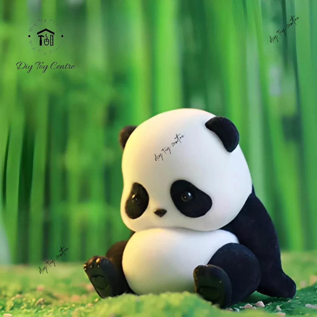 Quà tặng, sưu tầm, phụ kiện trang trí, đồ chơi blind box hộp mù ngẫu nhiên panda hoạt hình dễ thương Thế Giới Gấu Trúc