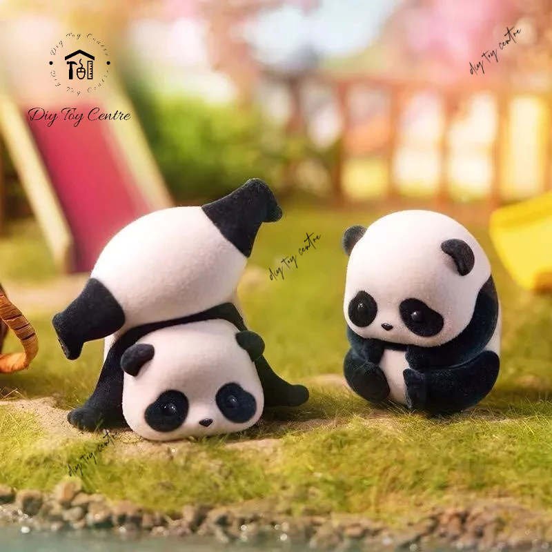 Quà tặng, sưu tầm, phụ kiện trang trí, đồ chơi blind box hộp mù ngẫu nhiên panda hoạt hình dễ thương Thế Giới Gấu Trúc