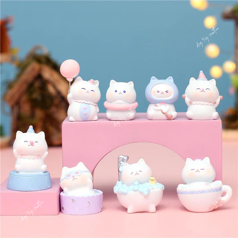 Đồ chơi giải trí BLIND BOX-Hộp Mù các mô hình tượng mèo để bàn mi ni dễ thương trải nghiệm ngẫu nhiên Khu Vui Chơi MINO