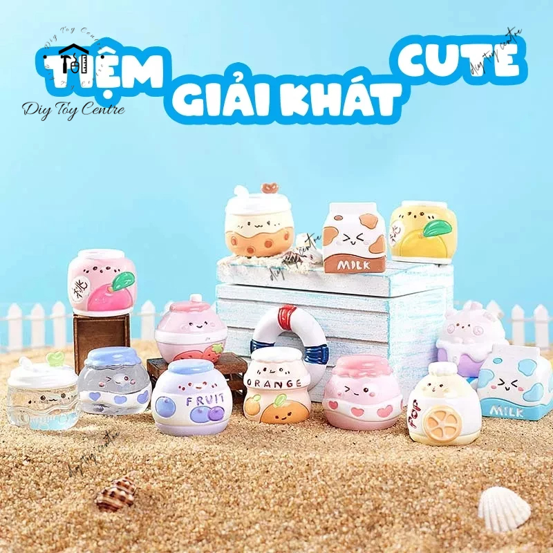 Đồ chơi mini giải trí BLIND BAG - TÚI MÙ mô hình nhân vật hoạt hình trải nghiệm may mắn ngẫu nhiên TIỆM GIẢI KHÁT CUTE