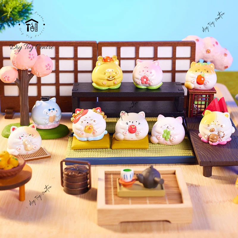 Đồ chơi giải trí BLIND BAG - TÚI MÙ mô hình nhân vật mèo may mắn mini cute trải nghiệm may mắn ngẫu nhiên AMULET CATS