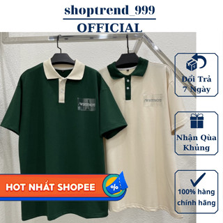 Áo Polo Whynot Nam Nữ Mặc Đẹp Chất Cá Sấu Áo Thun Phông Form Rộng Có Cổ Oversize Màu Xanh Trắng Kem Cao Cấp Giá Rẻ