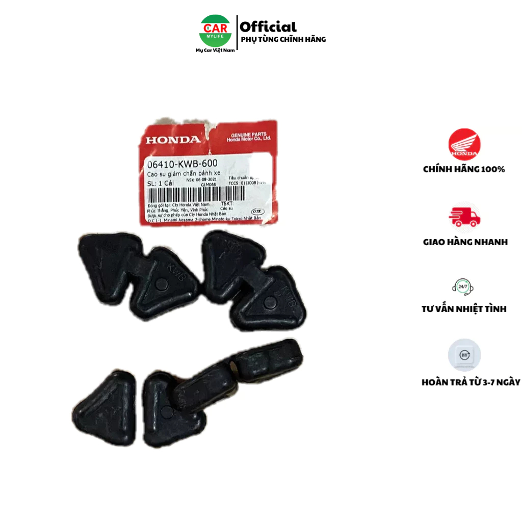 Cao su giảm chấn bánh xe HONDA WAVE A110 / S110/ RS110/ RSX110/ FUTURE/ AIR BLADE 110/. 06410KWB600