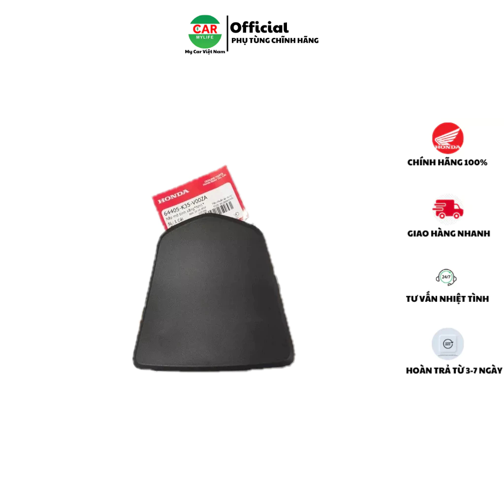 Nắp mở bình xăng HONDA PCX 125 năm 2014-2015 màu Đen. *NH1*