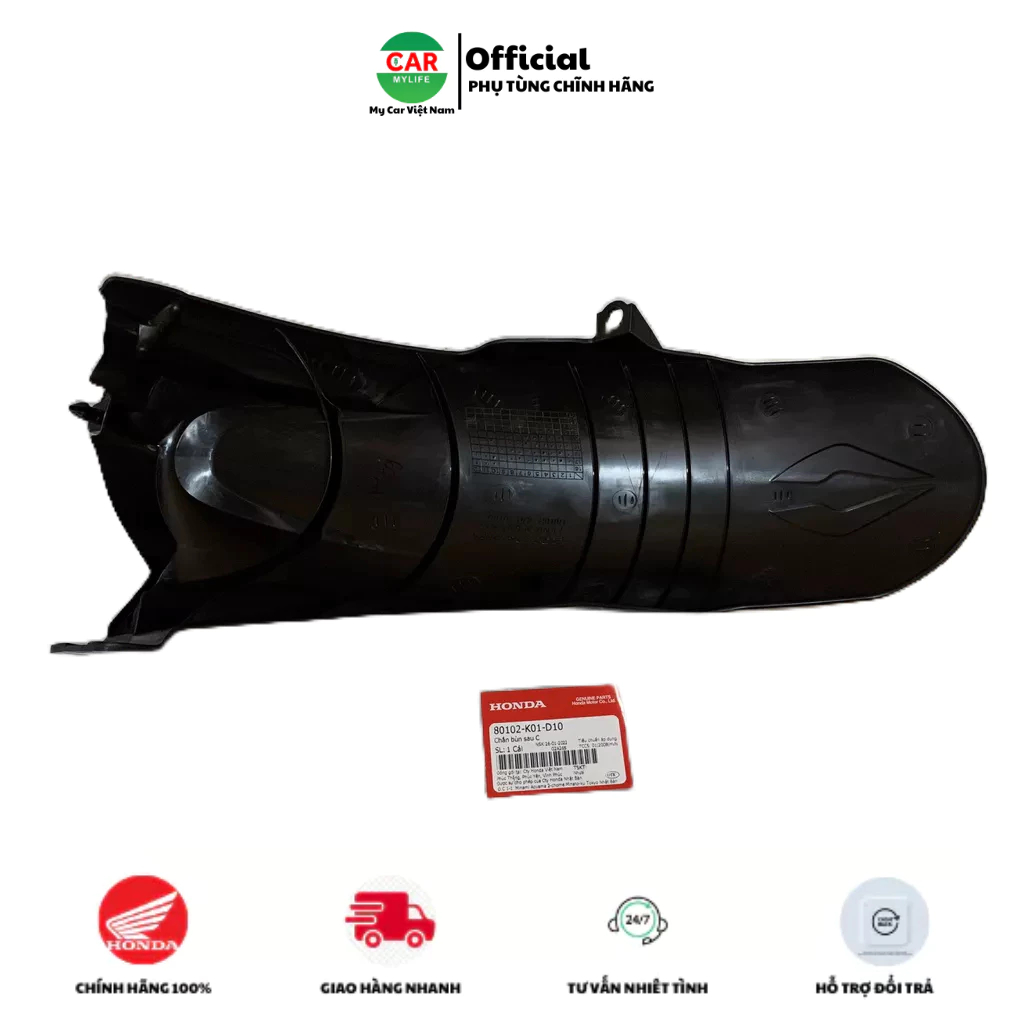 Chắn bùn sau C - lót gầm sau HONDA SH 125&150 năm 2017-2018-2019.  80102K01D10