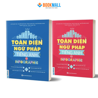 Sách - Combo Chinh phục toàn diện ngữ pháp tiếng Anh bằng infographic