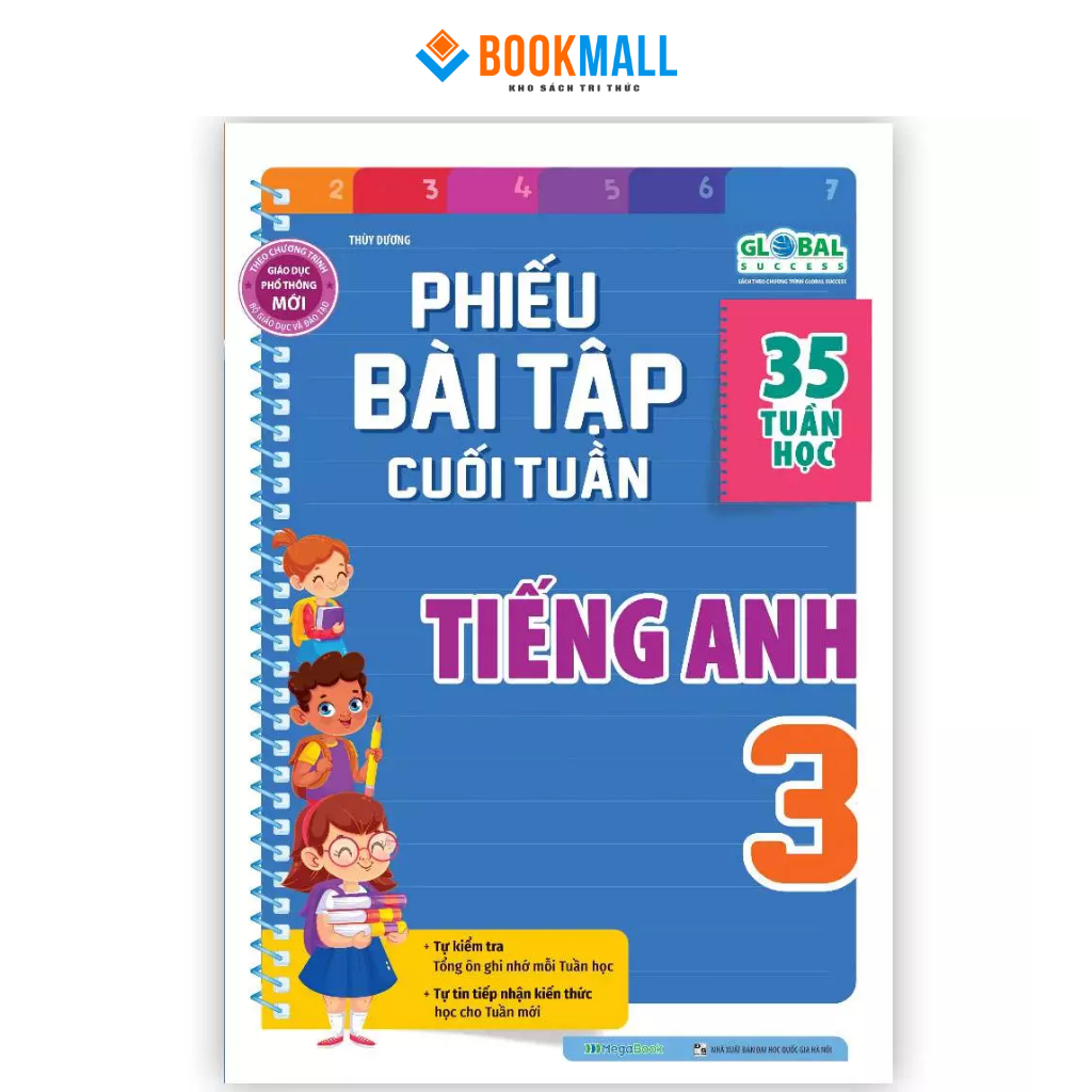 Sách - Phiếu bài tập cuối tuần Tiếng anh lớp 3 Global