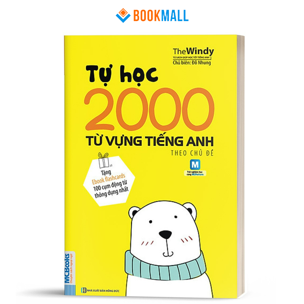 Sách Tự Học 2000 Từ Vựng Tiếng Anh Theo Chủ Đề Khổ Nhỏ MCFO8708