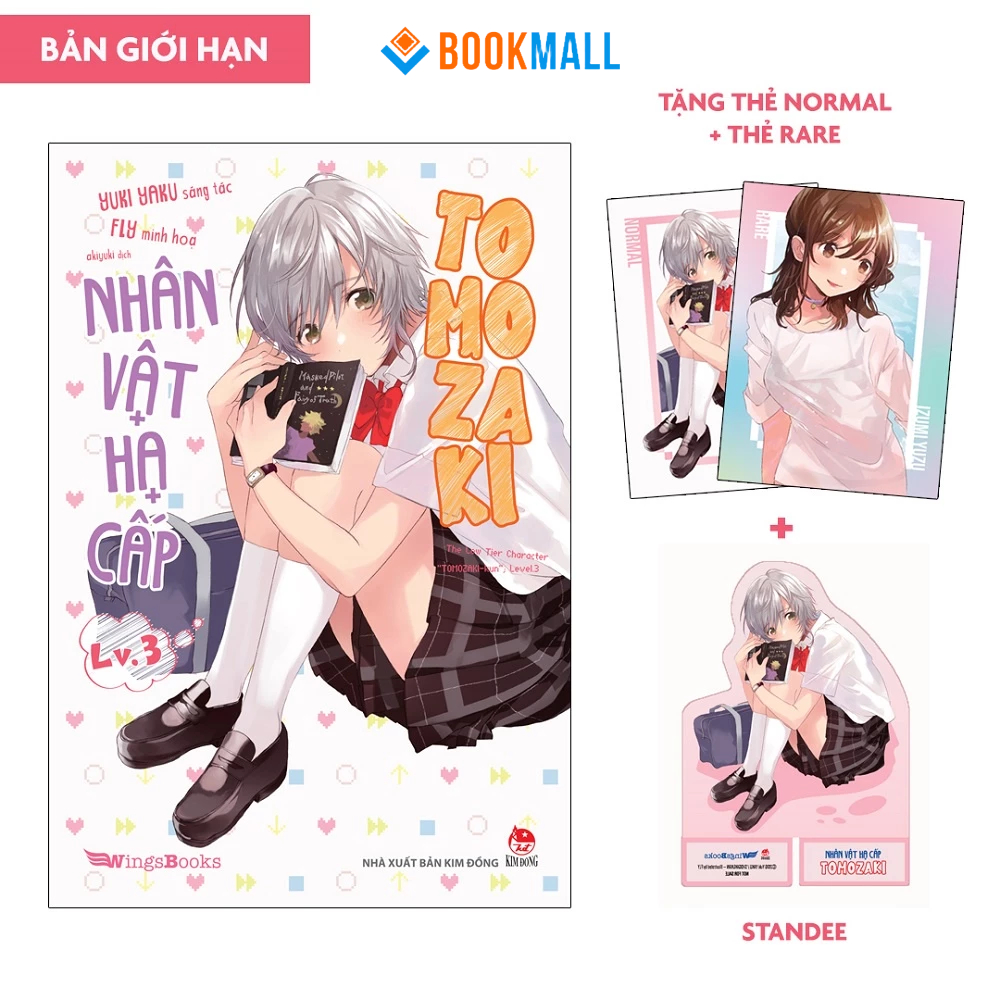 Sách - Nhân Vật Hạ Cấp Tomozaki
