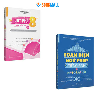 Sách - Combo Đột phá 8+ - Ngữ pháp Tiếng Anh - Ôn thi đại học môn Tiếng Anh - Tập 1