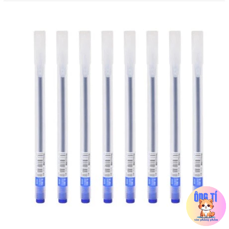 Combo 10 Bút mực Gel 0.5mm ba màu đen đỏ xanh