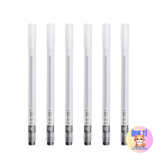Combo 10 Bút mực Gel 0.5mm ba màu đen đỏ xanh