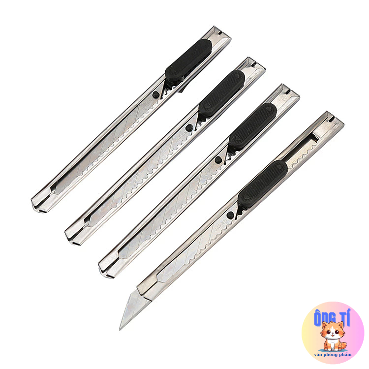 Dao dọc giấy bằng thép không gỉ-Văn phòng phẩm Ông Tí